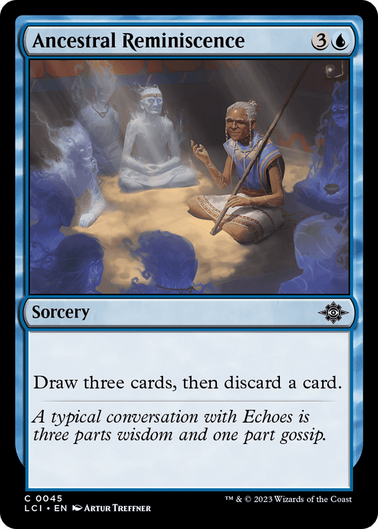 Ancestral Reminiscence [The Lost Caverns of Ixalan] Foil