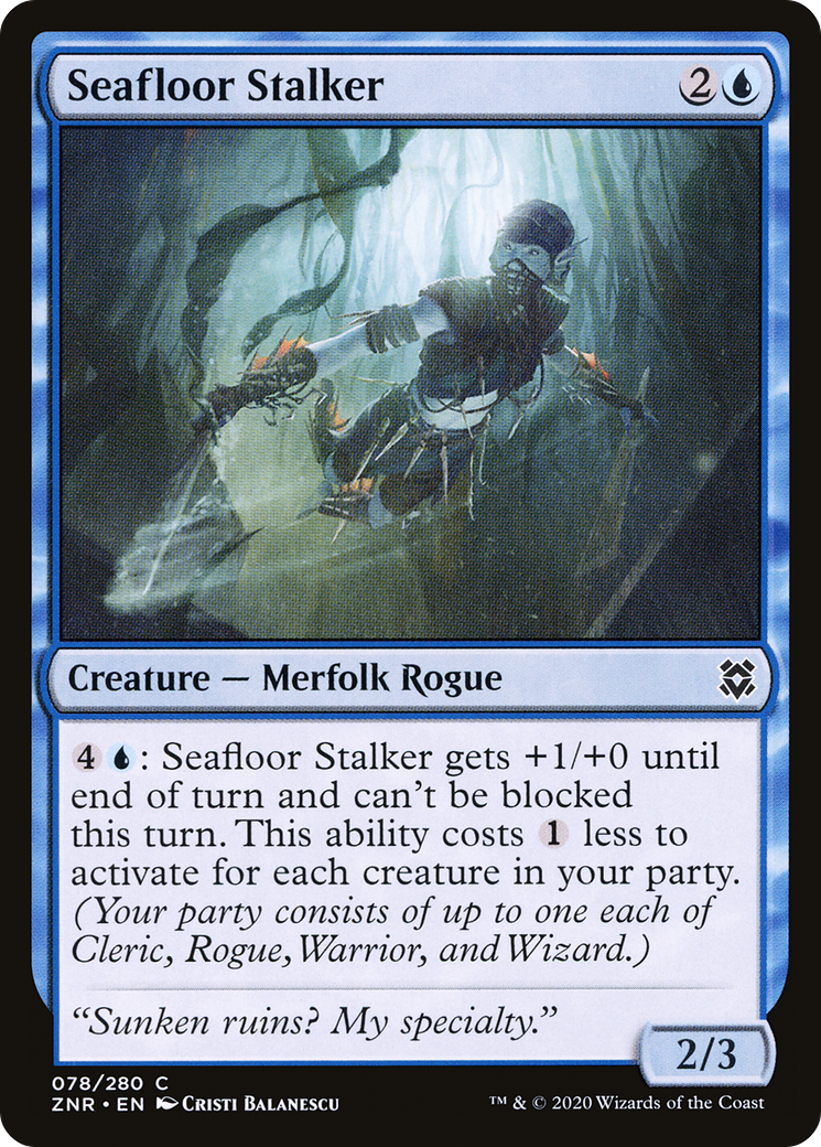 Seafloor Stalker [Zendikar Rising] Foil