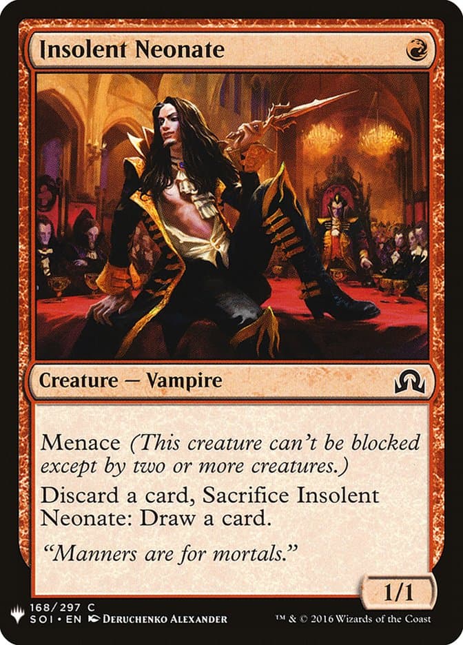 Insolent Neonate |  (SOI-168) [The List]
