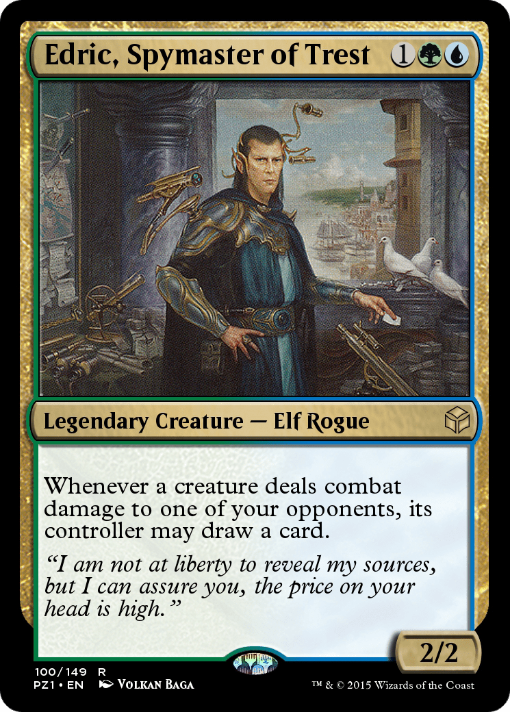 Edric, Spymaster of Trest (PZ1-100) - Legendary Cube Prize Pack