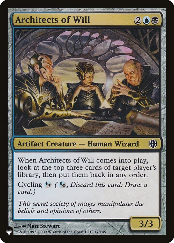 Architects of Will |  (ARB-17) [The List]