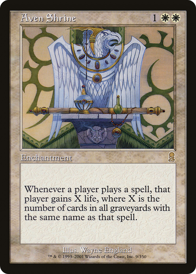 Aven Shrine [Odyssey] Foil
