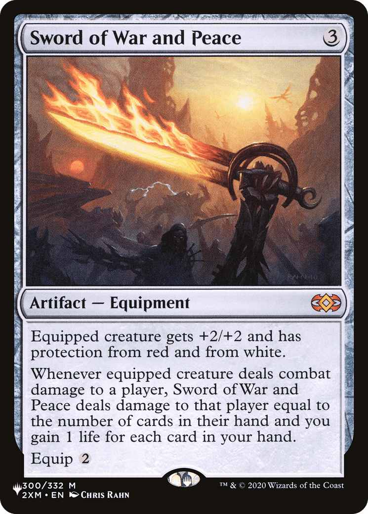 Sword of War and Peace |  (2XM-300) [The List]