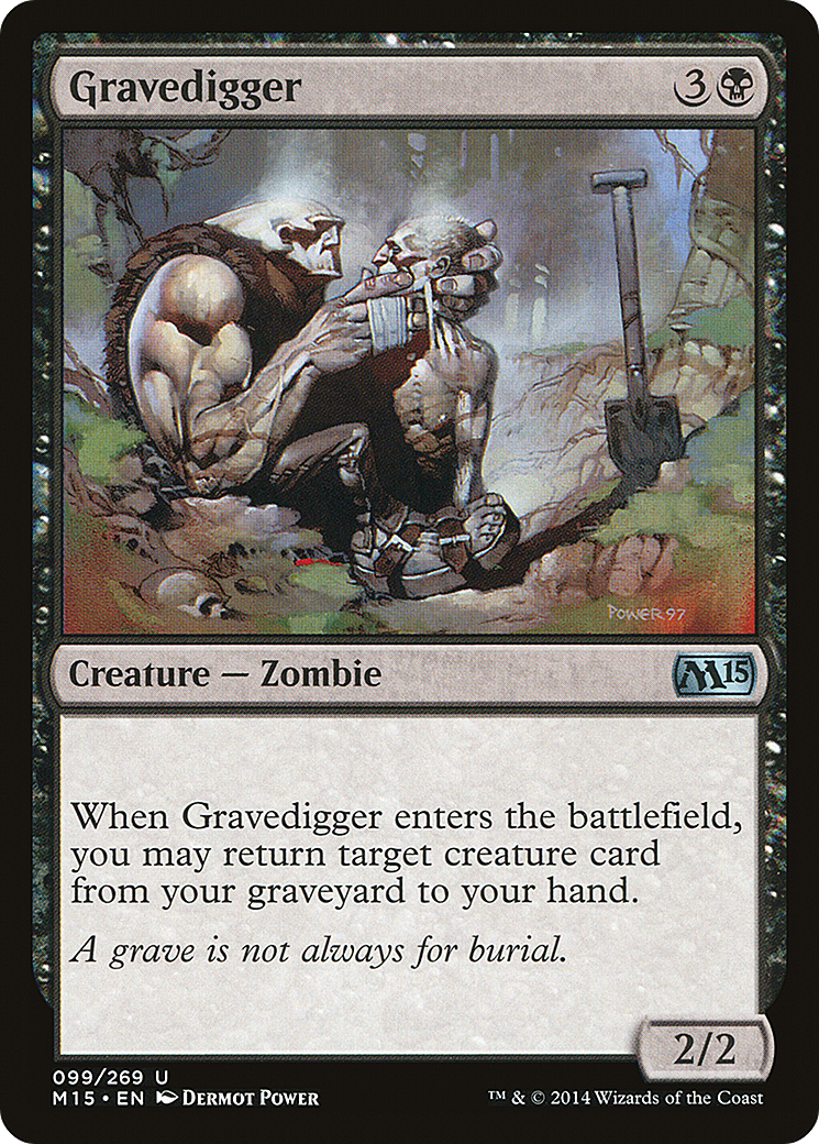 Gravedigger [Magic 2015] Foil