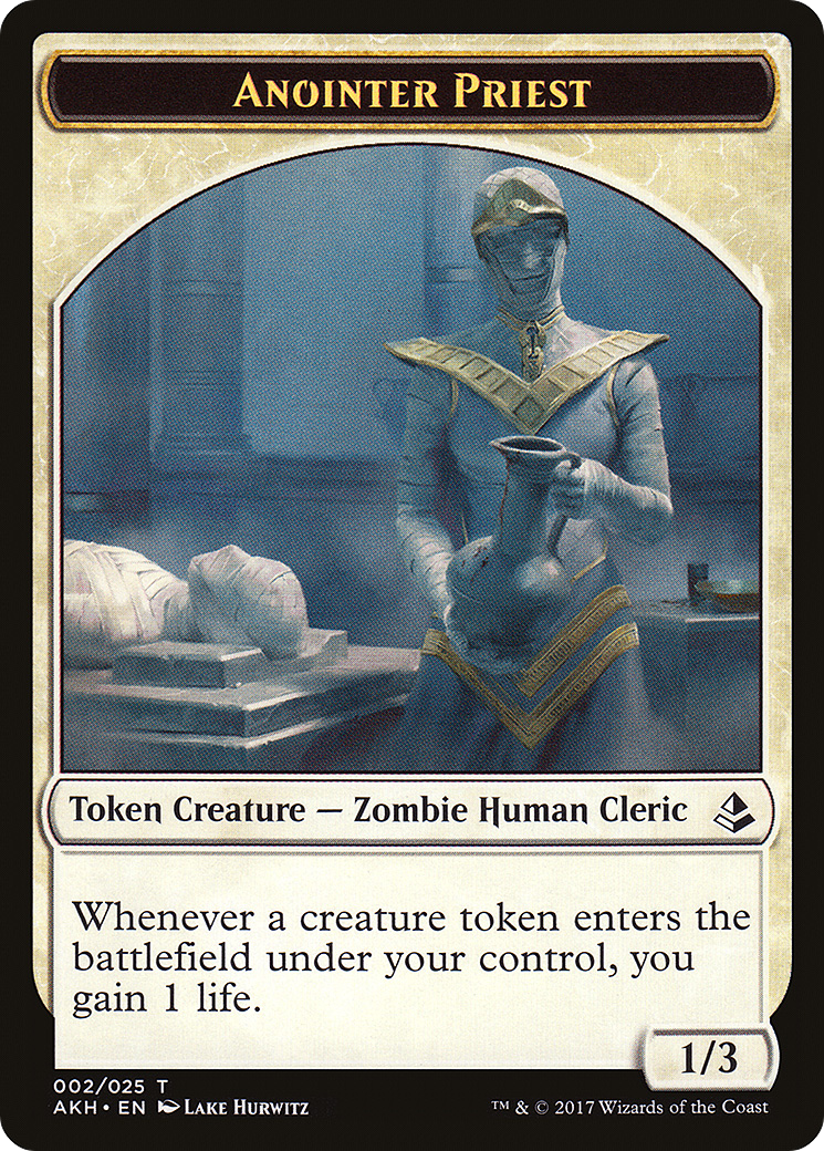 Anointer Priest Token [Amonkhet Tokens] Foil
