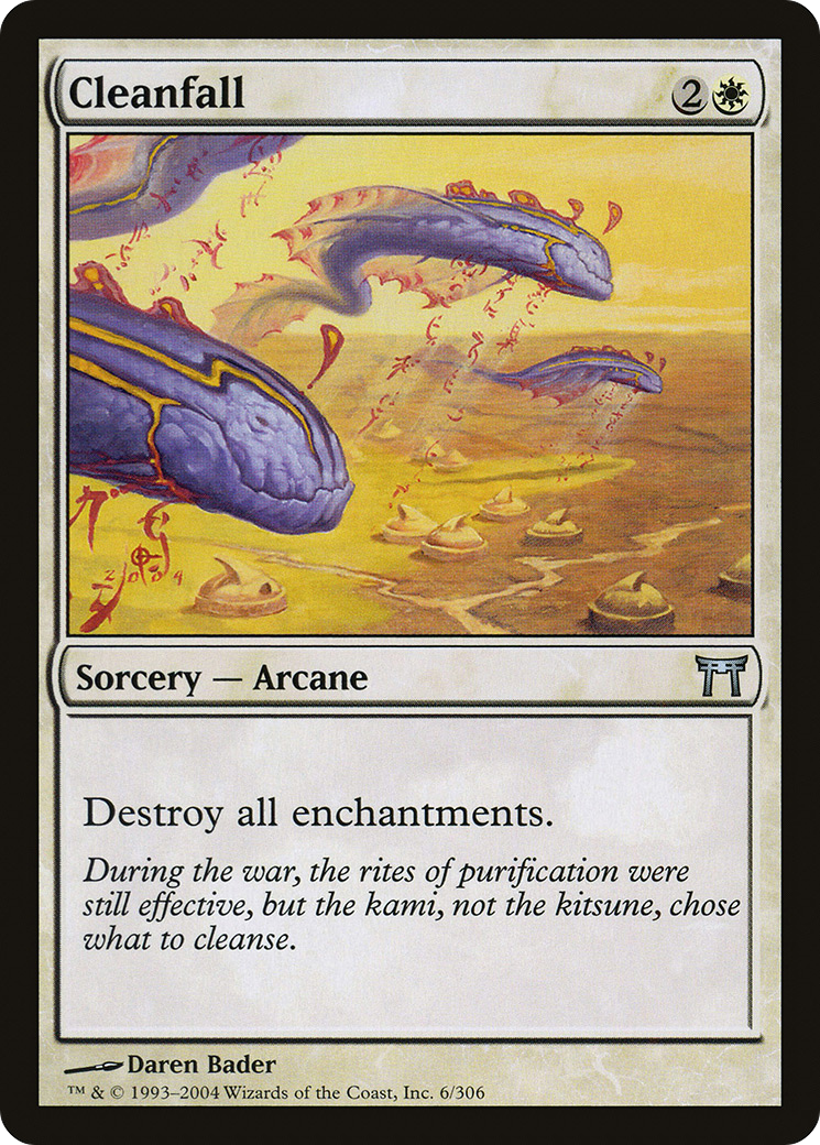 Cleanfall [Champions of Kamigawa] Foil