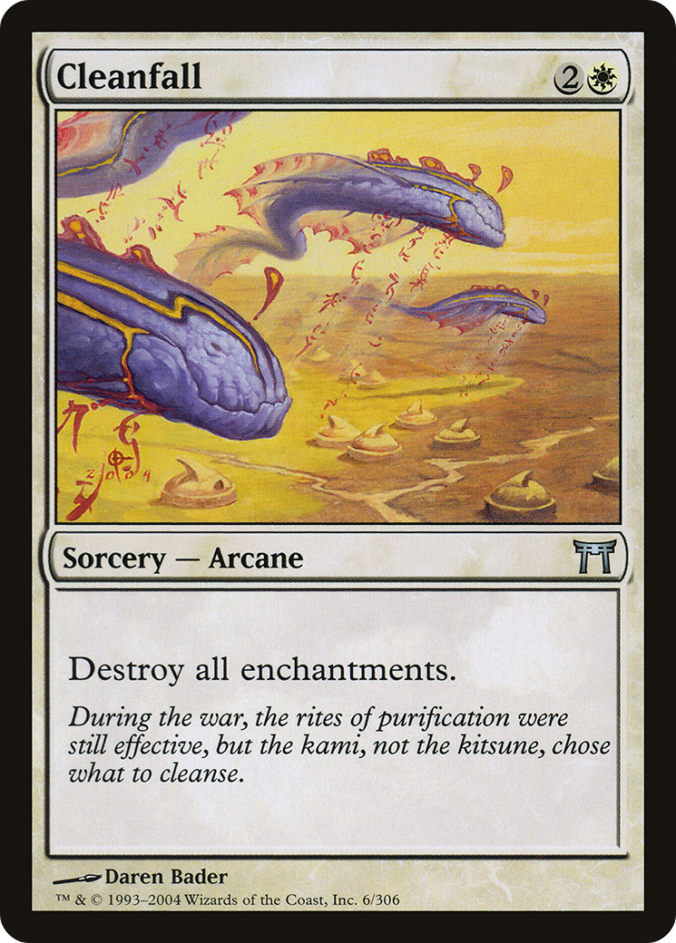 Cleanfall [Champions of Kamigawa] Foil