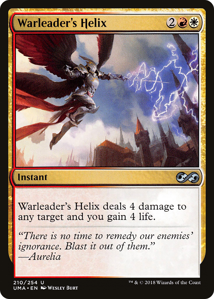 Warleader's Helix [Ultimate Masters] Foil