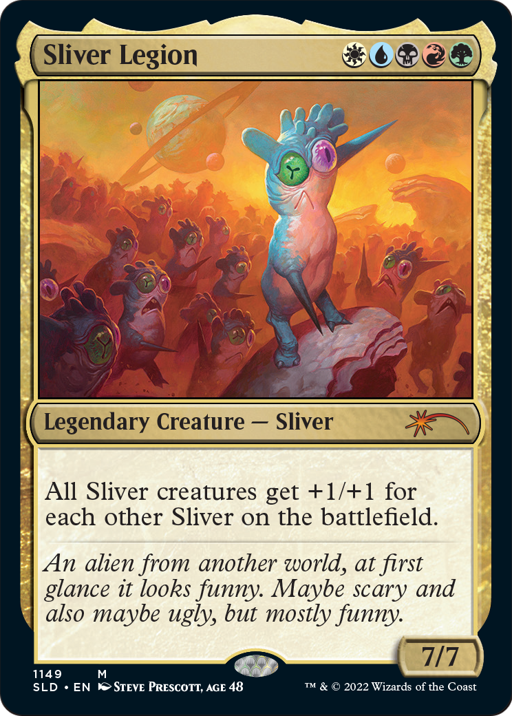 Sliver Legion (1149) [Secret Lair Drop Series] Foil