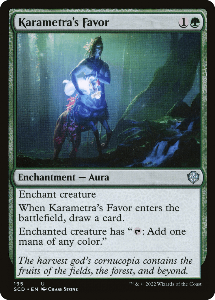Karametra's Favor [Starter Commander Decks]