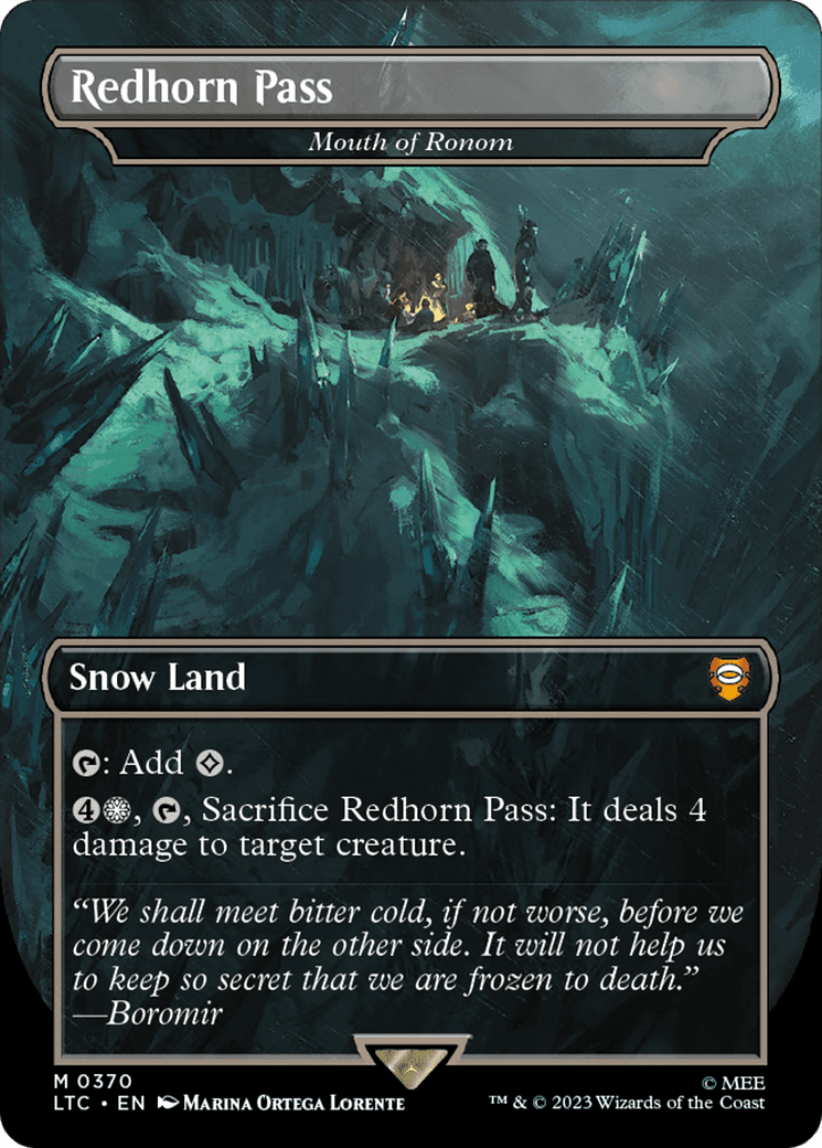 Mouth of Ronom - Redhorn Pass [The Lord of the Rings: Tales of Middle-Earth Commander]
