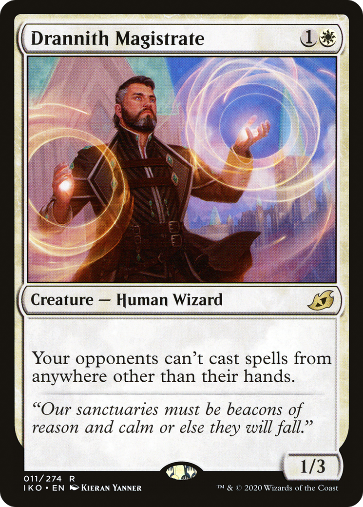 Drannith Magistrate [Ikoria: Lair of Behemoths] (Japanese)