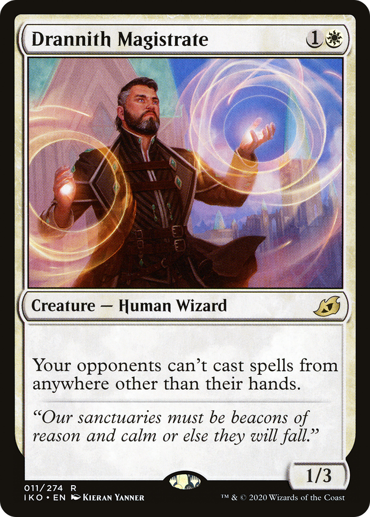 Drannith Magistrate [Ikoria: Lair of Behemoths] (Japanese)