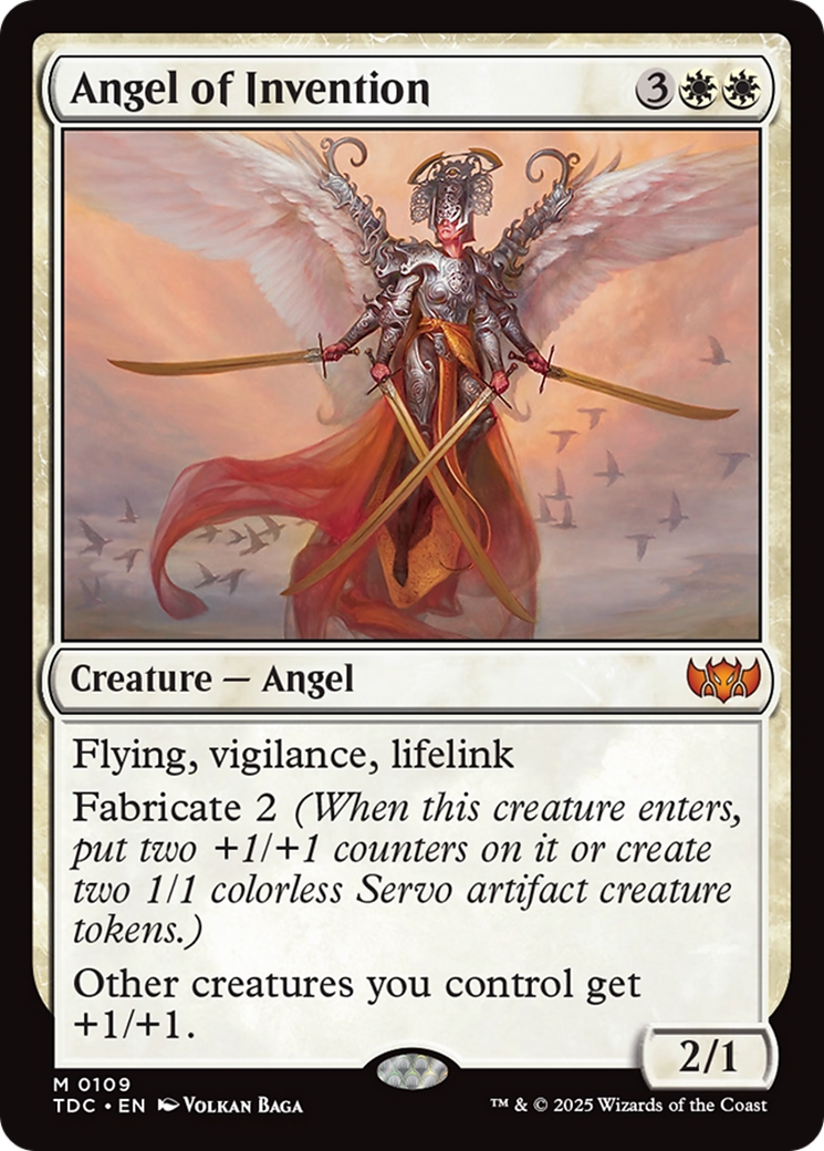 Angel of Invention (109) [Commander: Tarkir: Dragonstorm]