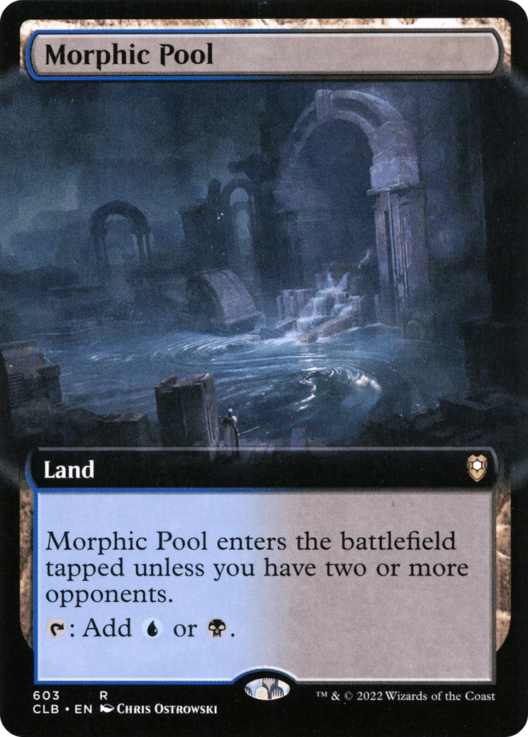 Morphic Pool (Extended Art) [Commander Legends: Battle for Baldur's Gate] Foil