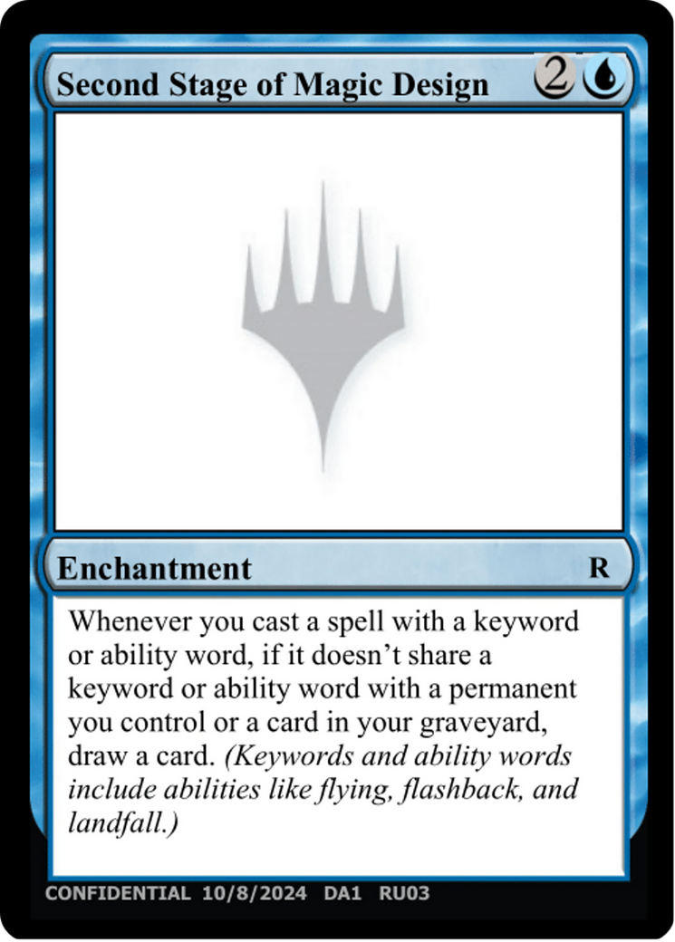 Second Stage of Magic Design (DA1-RU03D) - Unknown Event