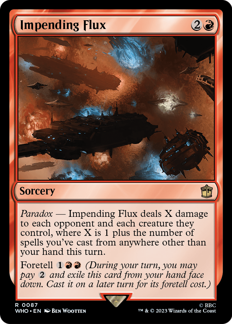 Impending Flux [Doctor Who] Foil