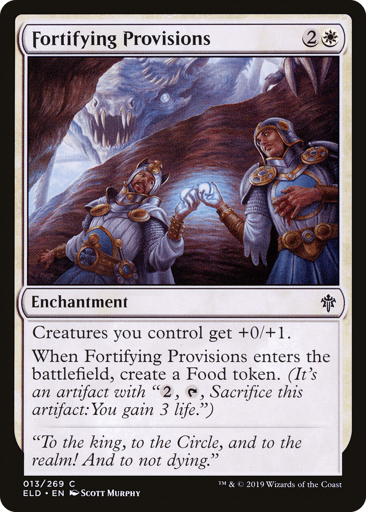 Fortifying Provisions [Throne of Eldraine] Foil
