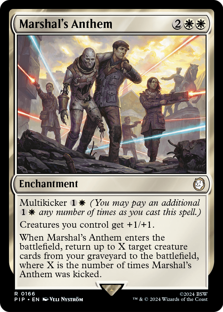 Marshal's Anthem [Fallout] Foil