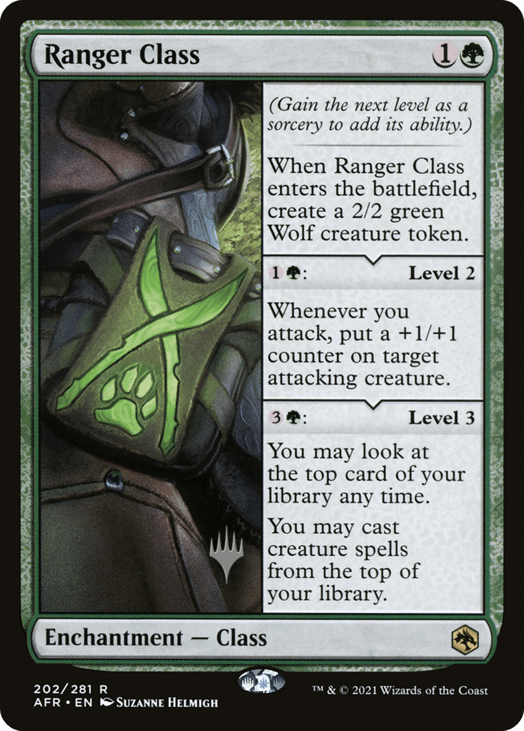 Ranger Class (Promo Pack) [Dungeons & Dragons: Adventures in the Forgotten Realms Promos] Foil