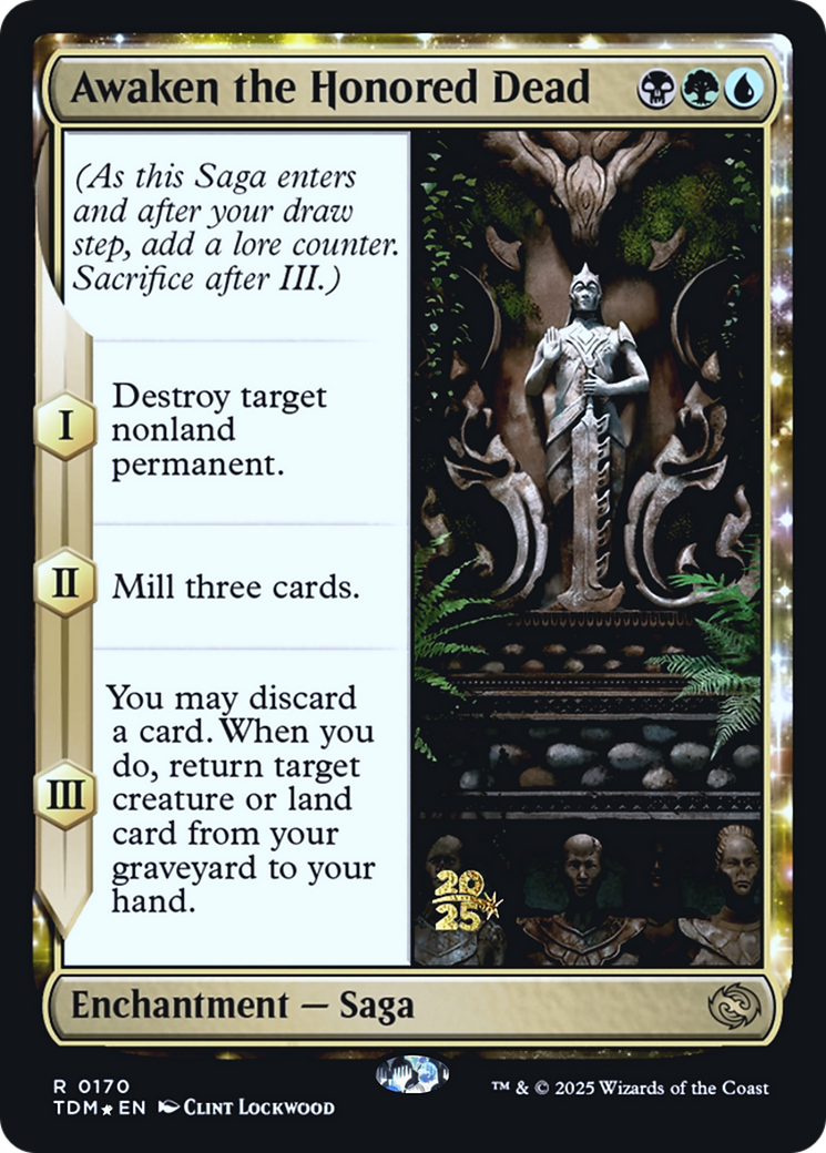 Awaken the Honored Dead (170) [Prerelease Cards]  Foil