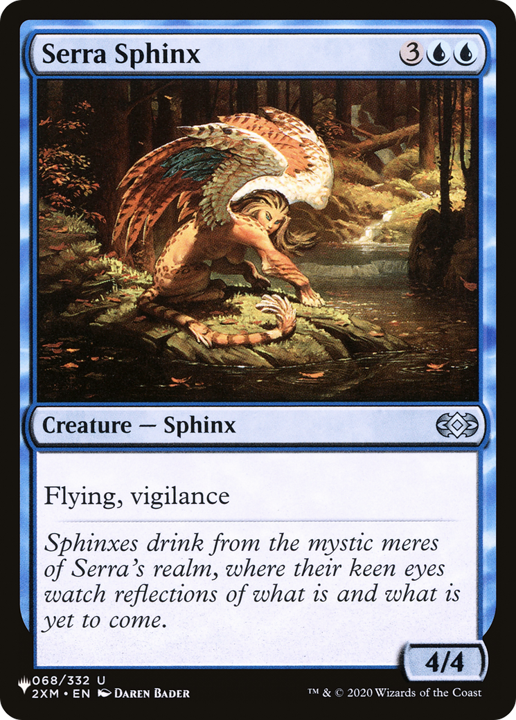 Serra Sphinx |  (2XM-68) [The List]