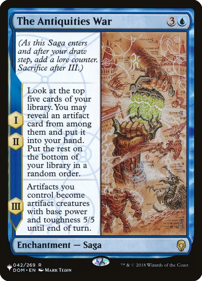 The Antiquities War |  (DOM-42) [The List]