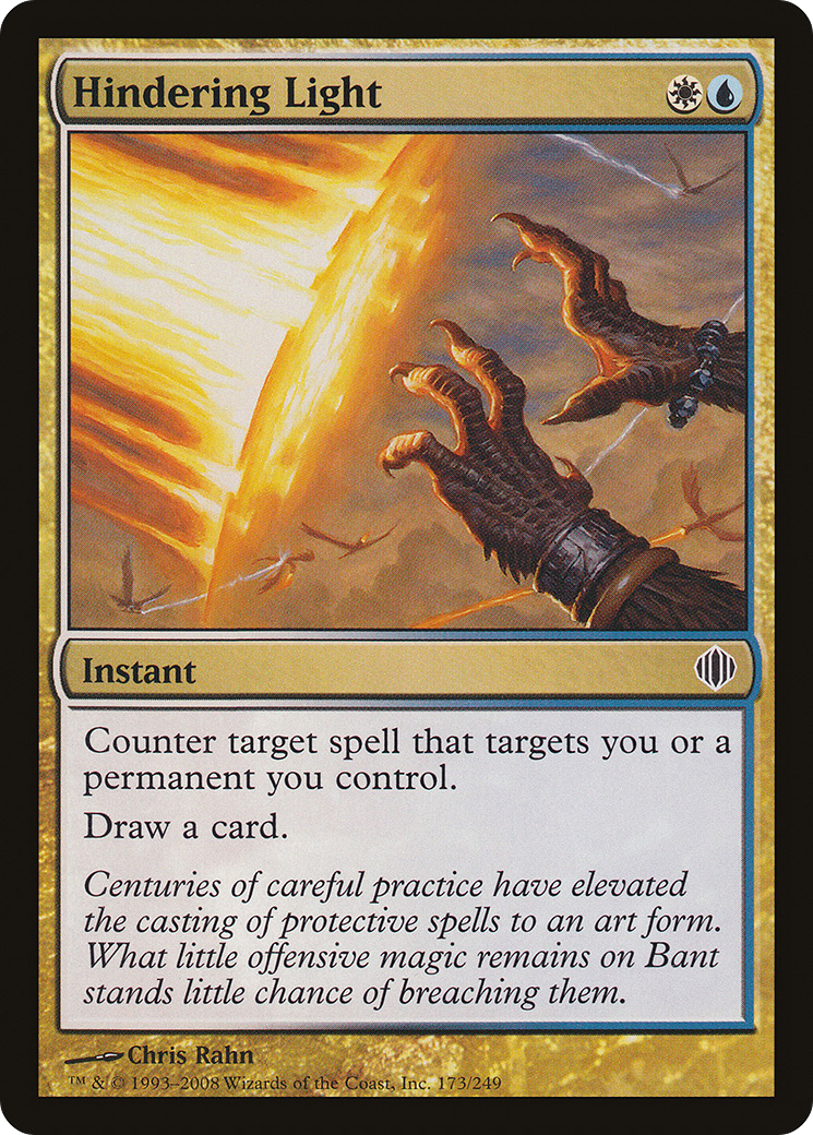 Hindering Light [Shards of Alara] Foil