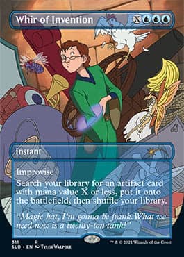 Whir of Invention (Borderless) [Secret Lair Drop Series] Foil