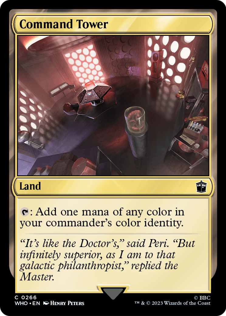 Command Tower (0266) [Doctor Who] Foil