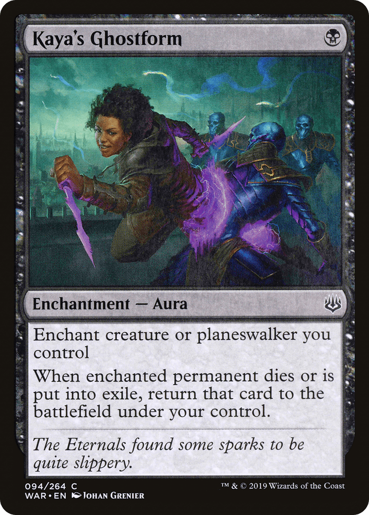 Kaya's Ghostform [War of the Spark] Foil