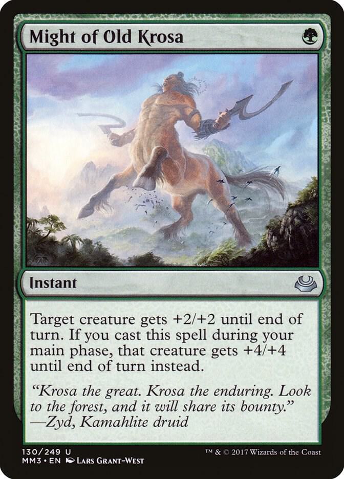 Might of Old Krosa 130/249 (Modern Masters 2017) 