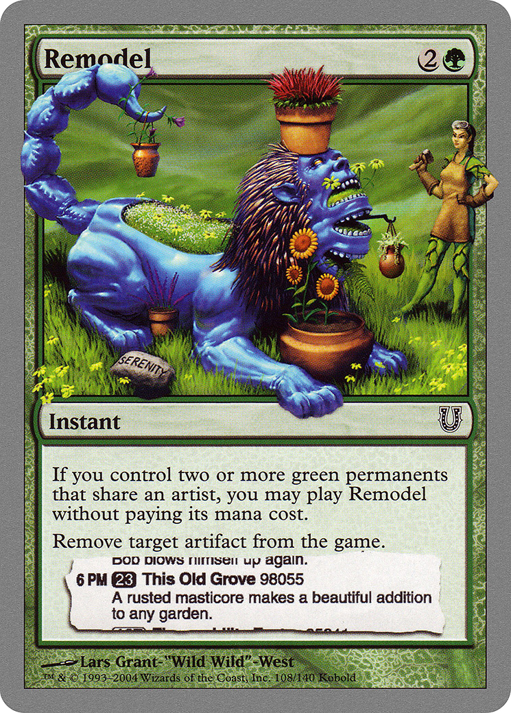 Remodel [Unhinged] Foil