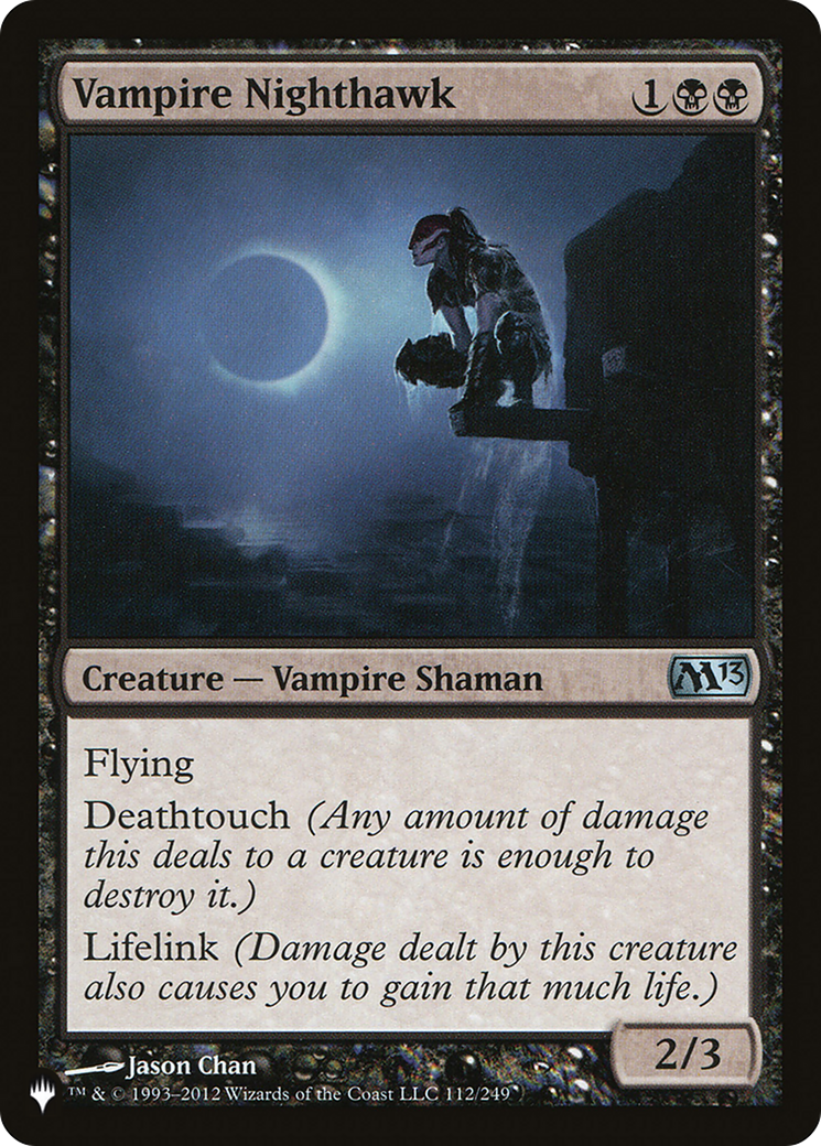 Vampire Nighthawk |  (112) [The List Reprints]