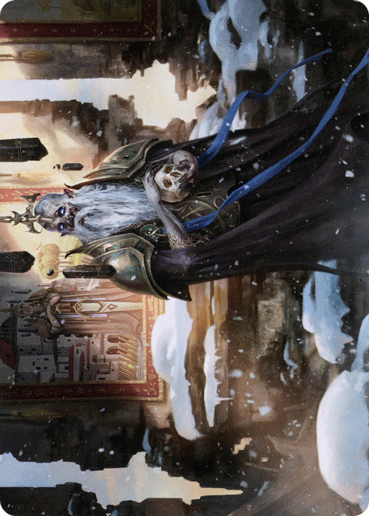 Narfi, Betrayer King // Narfi, Betrayer King (AKHM-062) - Kaldheim Art Series (Borderless) Foil