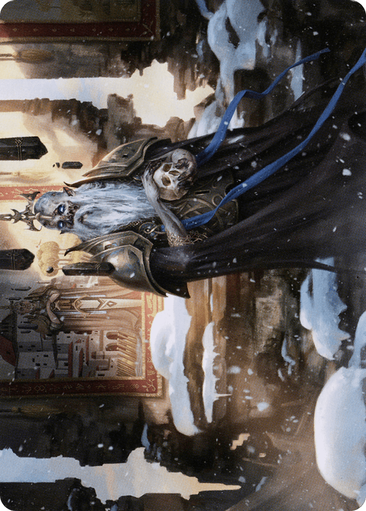 Narfi, Betrayer King // Narfi, Betrayer King (AKHM-062) - Kaldheim Art Series (Borderless) Foil