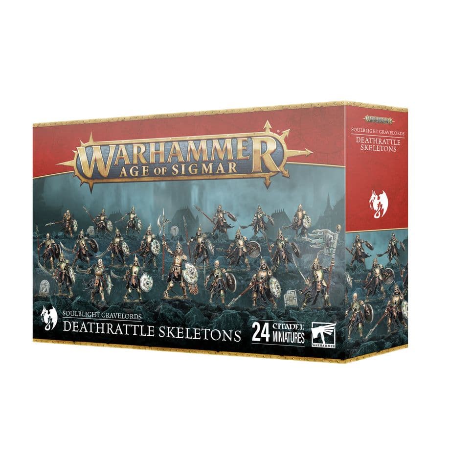 Warhammer: Age of Sigmar | Soulblight Gravelords | Deathrattle Skeletons