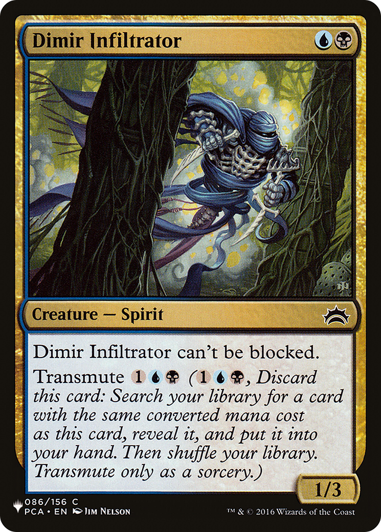 Dimir Infiltrator |  (PCA-86) [The List]