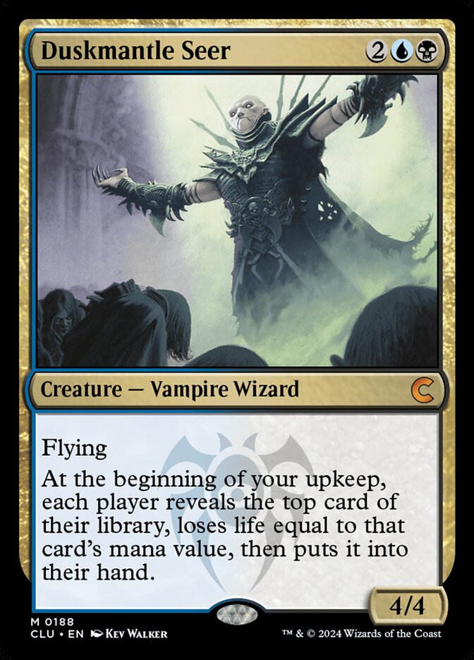 Duskmantle Seer 188/284 (Ravnica: Clue Edition) 