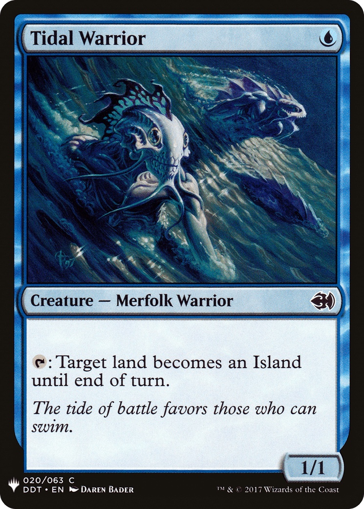 Tidal Warrior |  (DDT-20) [The List]