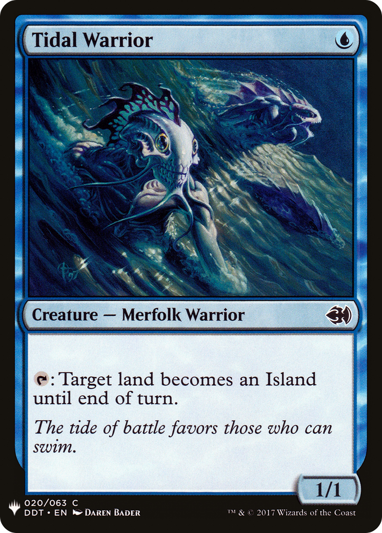 Tidal Warrior |  (DDT-20) [The List]