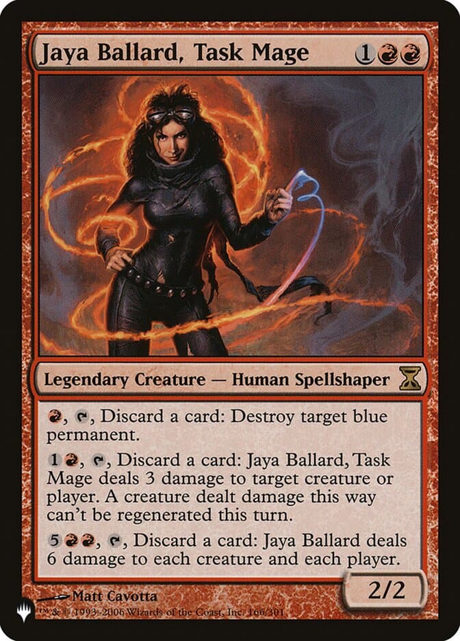 Jaya Ballard, Task Mage |  (TSP-166) [The List]