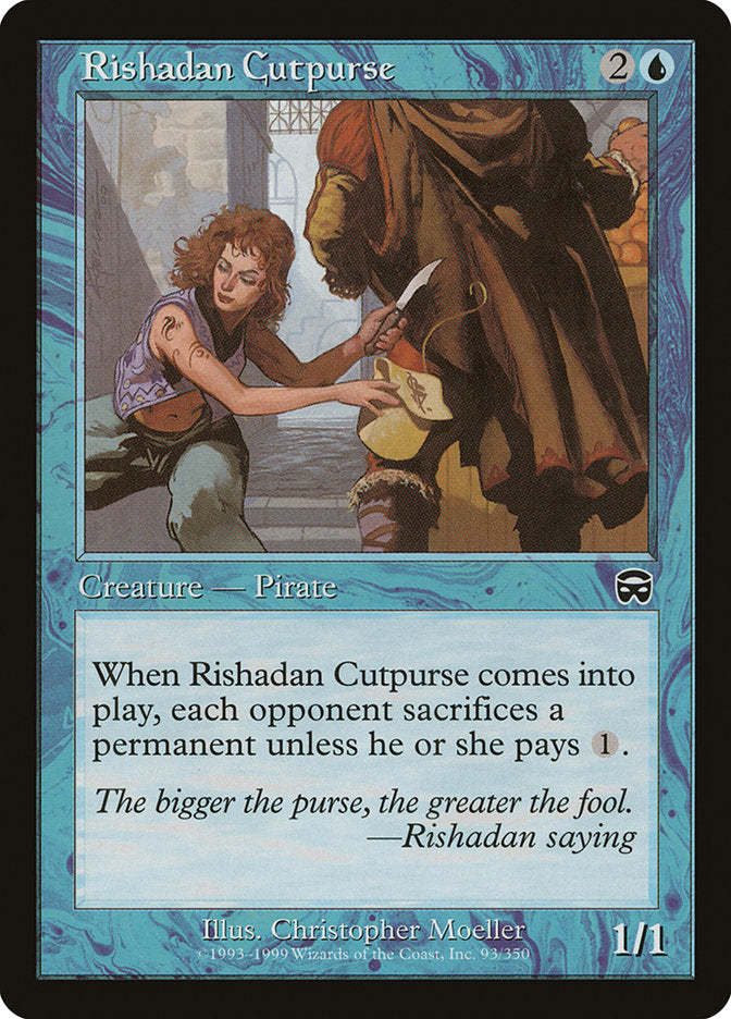 Rishadan Cutpurse 93/350 (Mercadian Masques) 