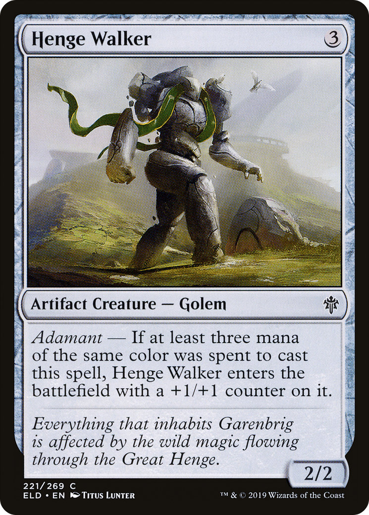 Henge Walker [Throne of Eldraine] Foil