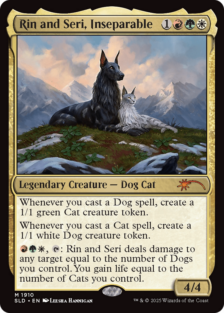 Rin and Seri, Inseparable (1910) (1910) [Secret Lair Drop Series]