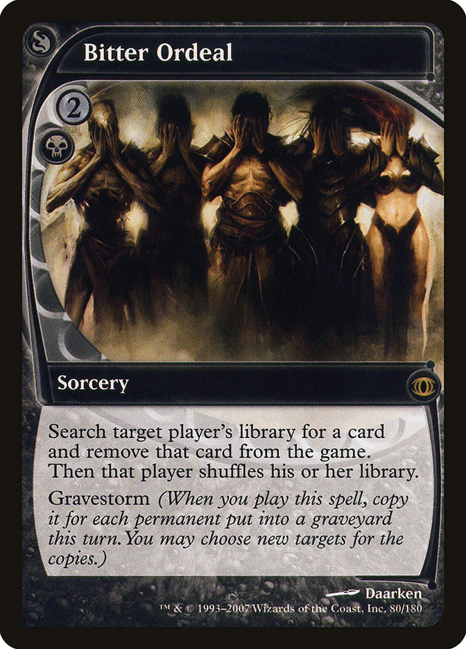 Bitter Ordeal 80 (Future Sight)  - Foil