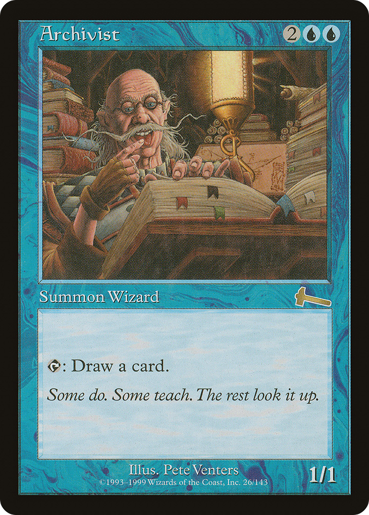 Archivist [Urza's Legacy] Foil
