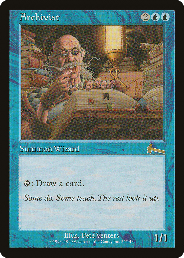 Archivist [Urza's Legacy] Foil
