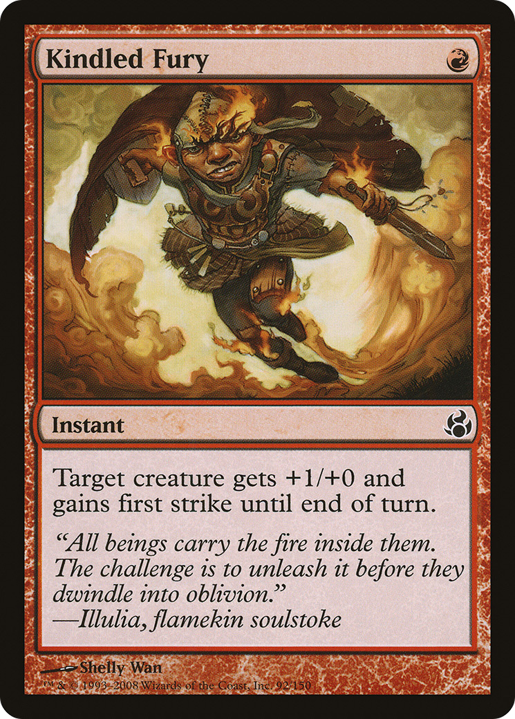 Kindled Fury [Morningtide] Foil