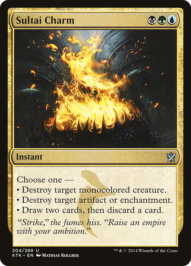 Sultai Charm (KTK-204) - Khans of Tarkir